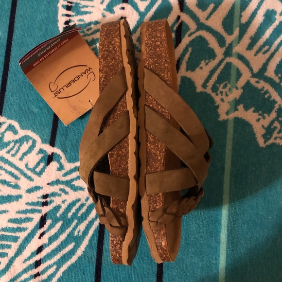 Wanderlust Braided Leather Sandals NWT - Picture 5 of 16